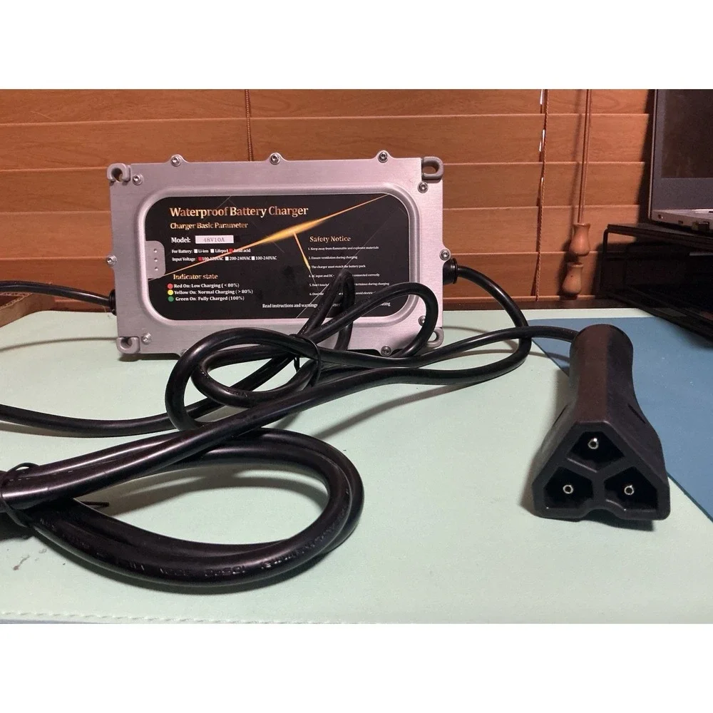 waterproof battery charger 48v10a For Lead Acid 100-120VAC Charger Basic Paramet